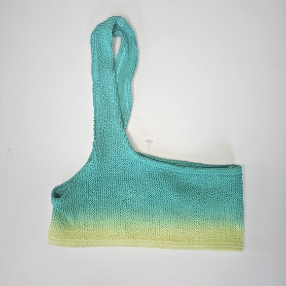 NWT Bond-Eye Ombre Samira Sinner Eco One-Shoulder Bikini Set Size OS - Picture 5 of 8